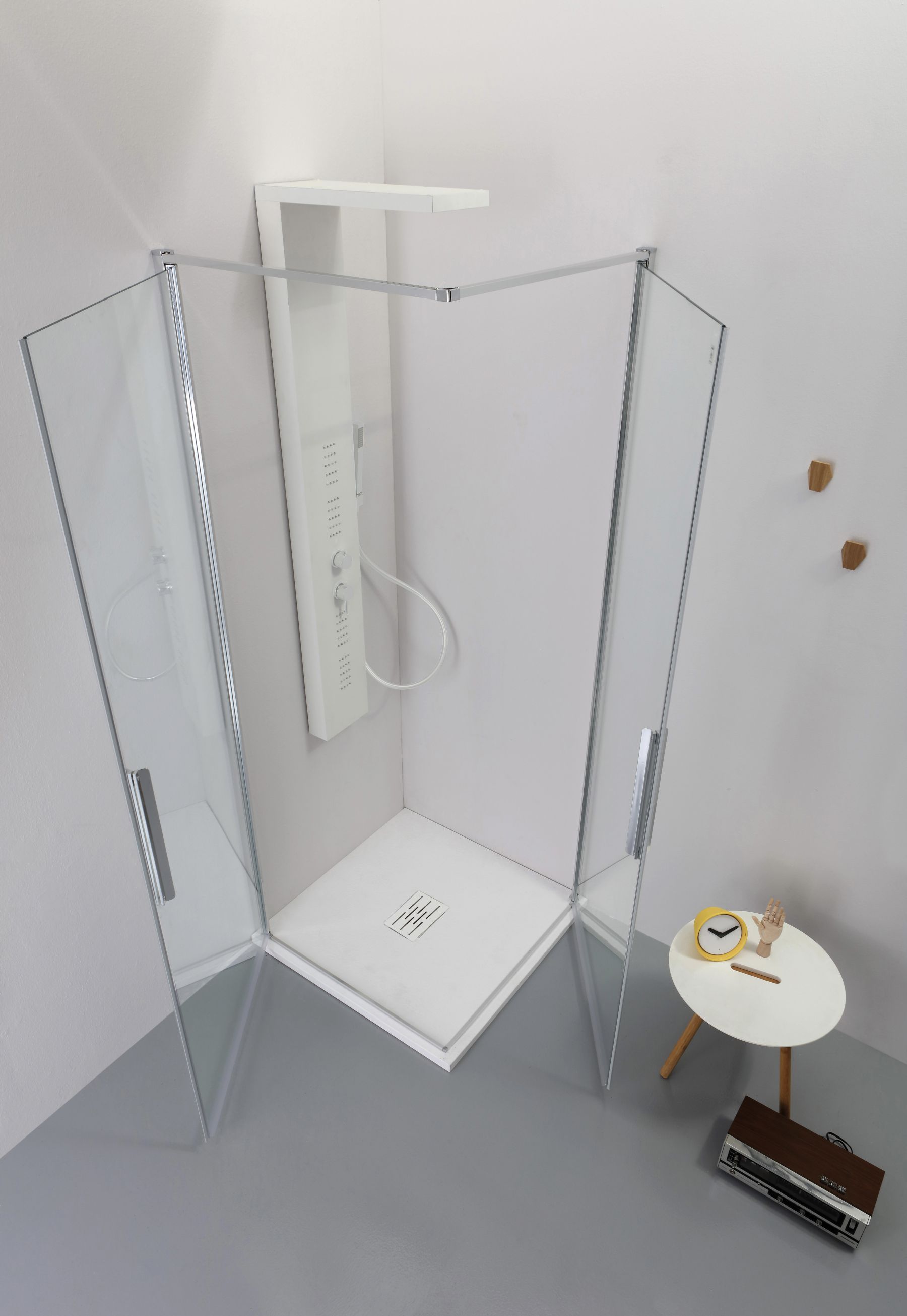 Угловая душевая кабина с распашной дверью Kinedo GL6 ARCH-00125905 - Вид №2