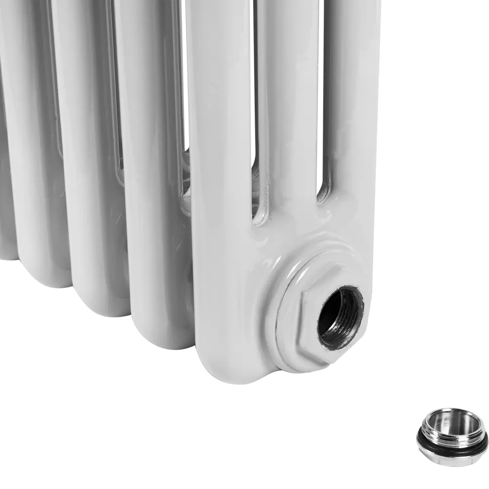 Радиатор трубчатый Irsap Tesi RT305652003A430 500/100 20 секций боковое подключение сталь серый STLM-2079897 - Вид №4