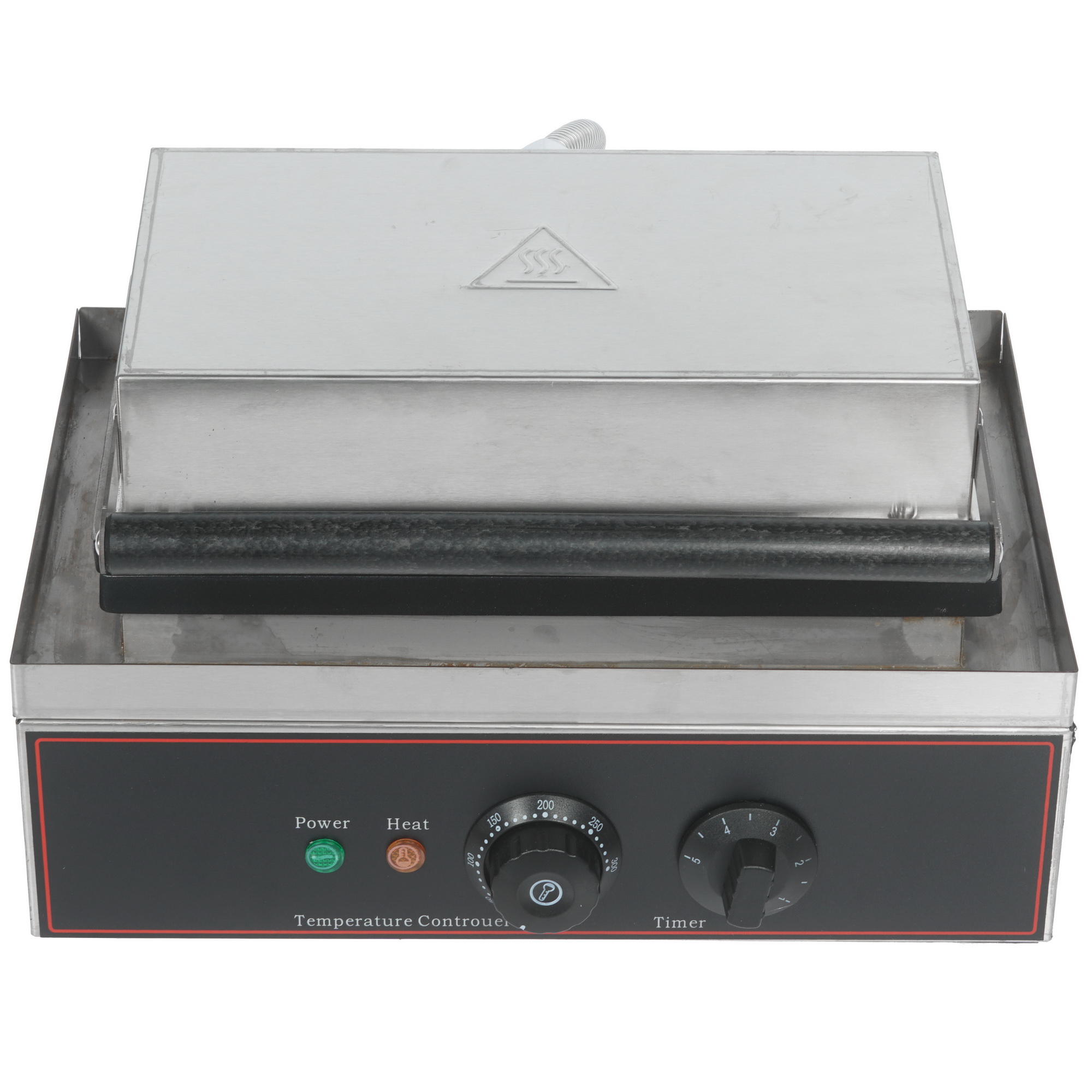 8107544 Вафельница GASTRORAG FC-6 серебристый STDN-0079108 - Вид №2