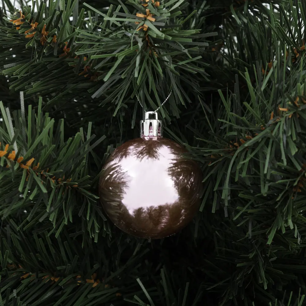 85156488 Елочный шар ø5 см пластик розовый STLM-1404155 Santreyd  - Вид №2