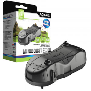 ПР0054254 Компрессор Miniboost 200 plus (до 200л) 200л/ч, мощность-2.4Вт AQUAEL