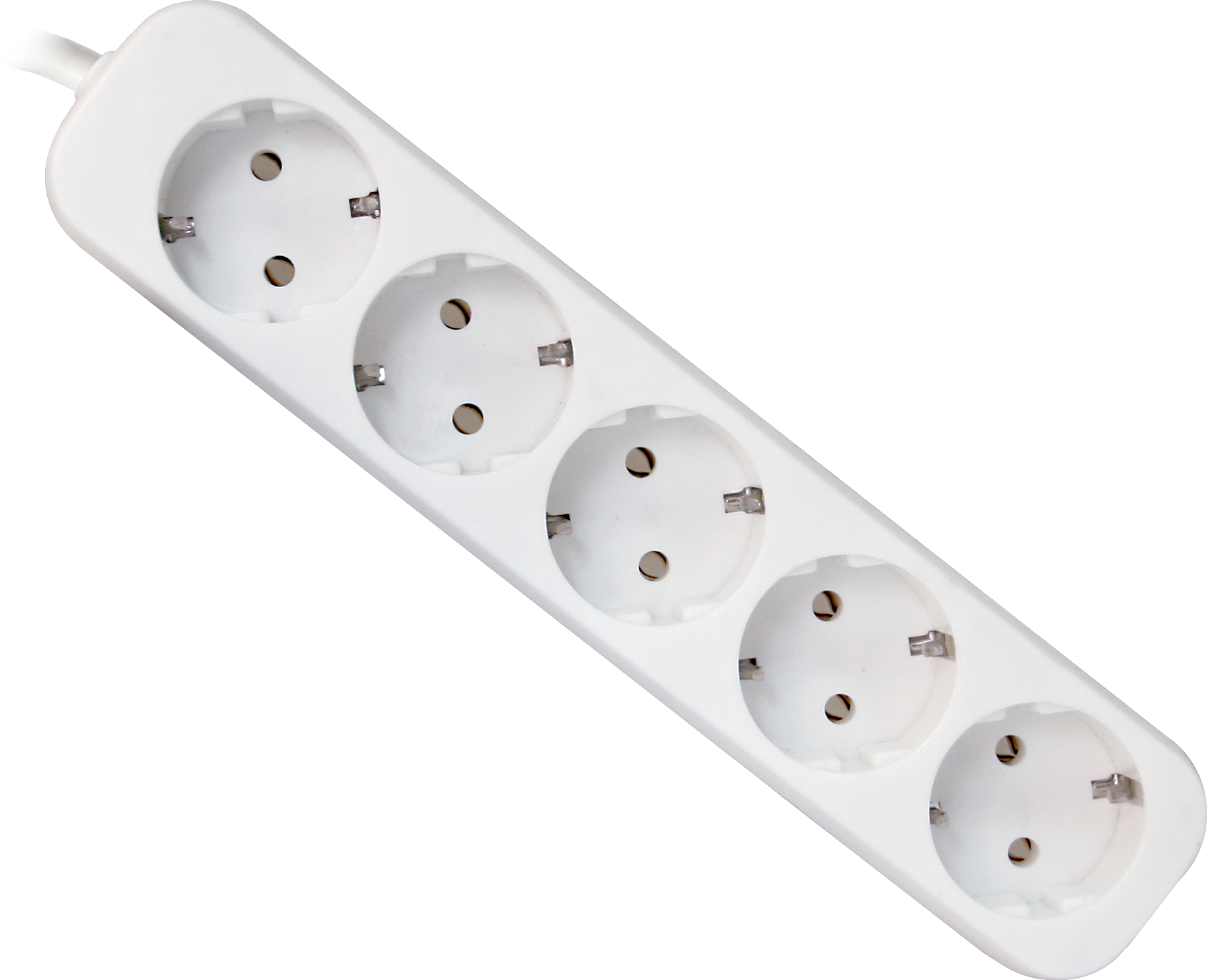 99231 Удлинитель с заземлением e550 5.0 м, 5 розеток (пакет) Defender Santreyd 