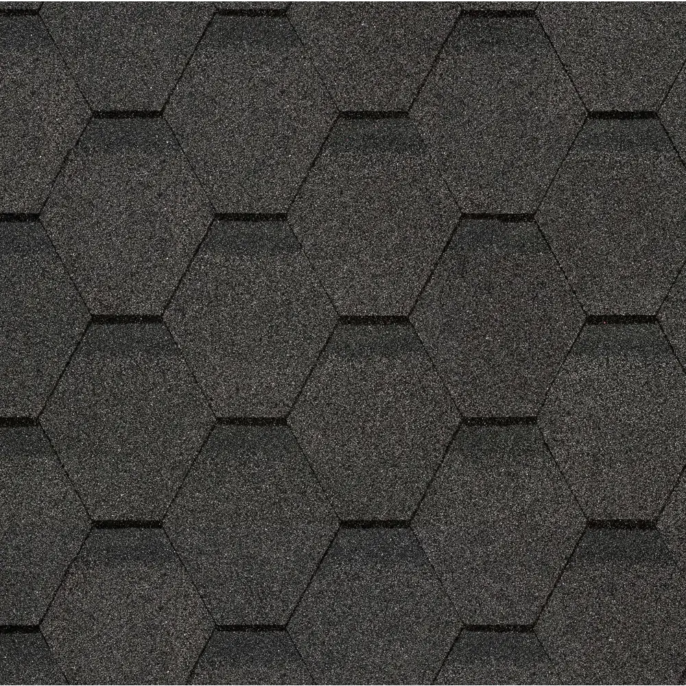 Гибкая черепица Dacha Americana серый 3 м² DÖCKE STLM-2165005