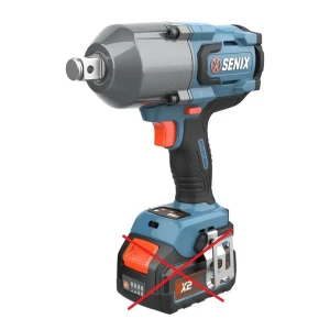 91870795 Гайковерт аккумуляторный бесщёточный Senix PDWX2-M5-EU, 20 В Li-Ion, 1500 Нм STLM-1411841