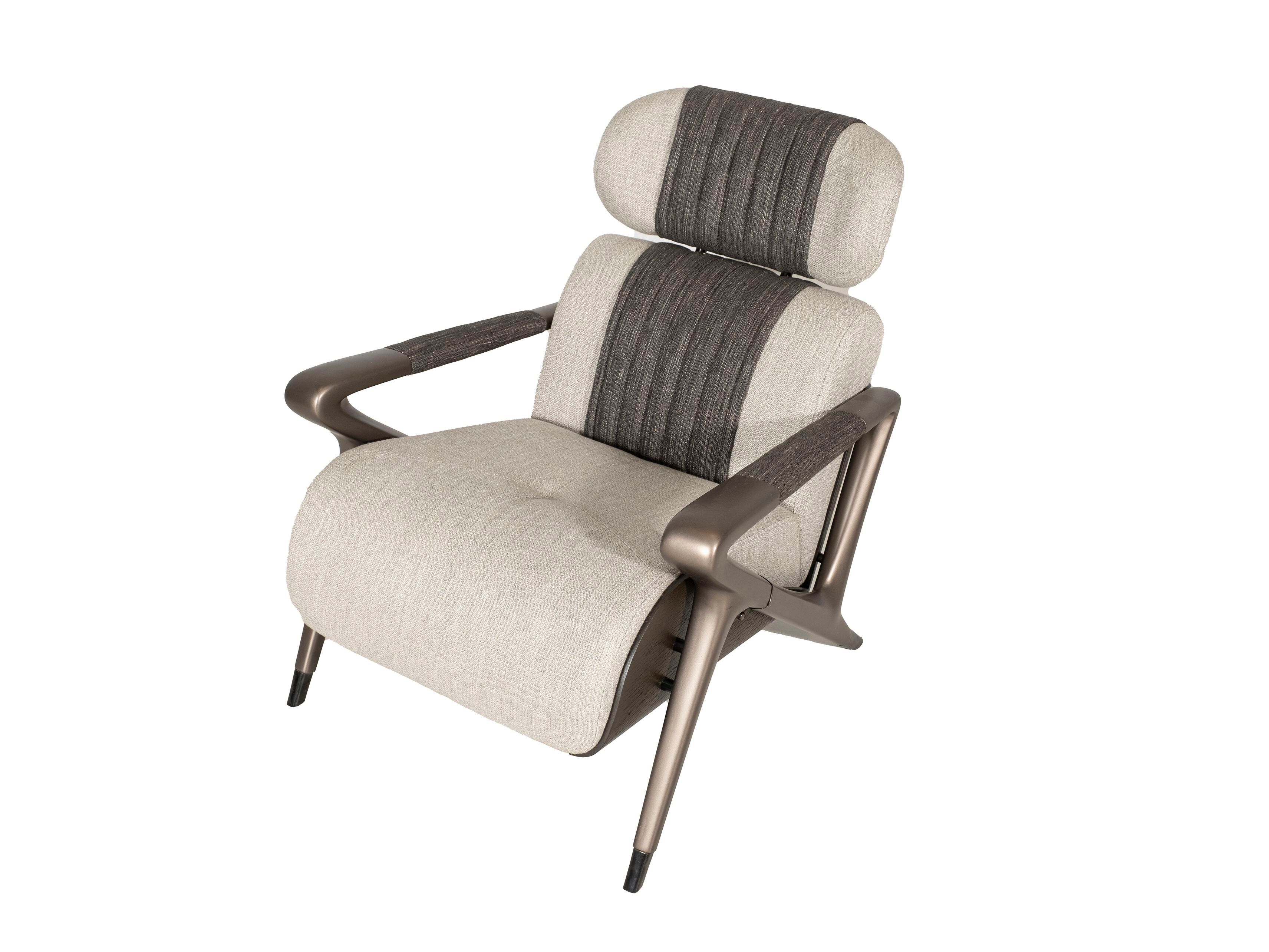 Тканевое кресло с подлокотниками Zebrano Gioia ARCH-00106955 - Вид №2