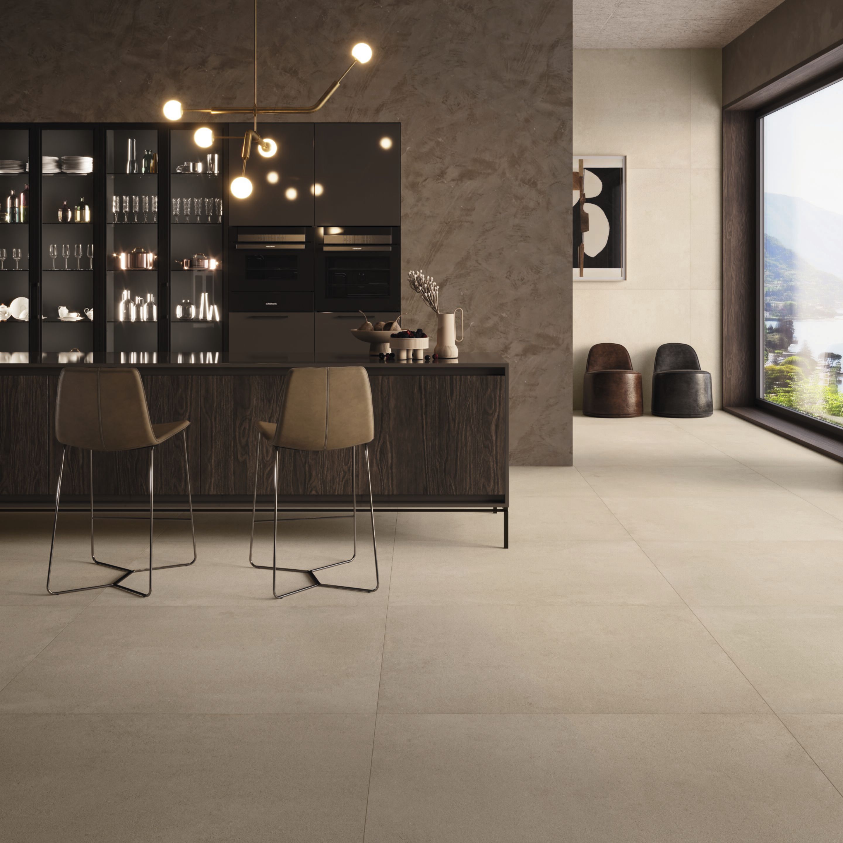 Пол/облицовка керамогранита с эффектом цемента Imola REPLAY ARCH-00136481 - Вид №2