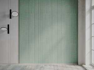 Настенная акустическая панель из ткани