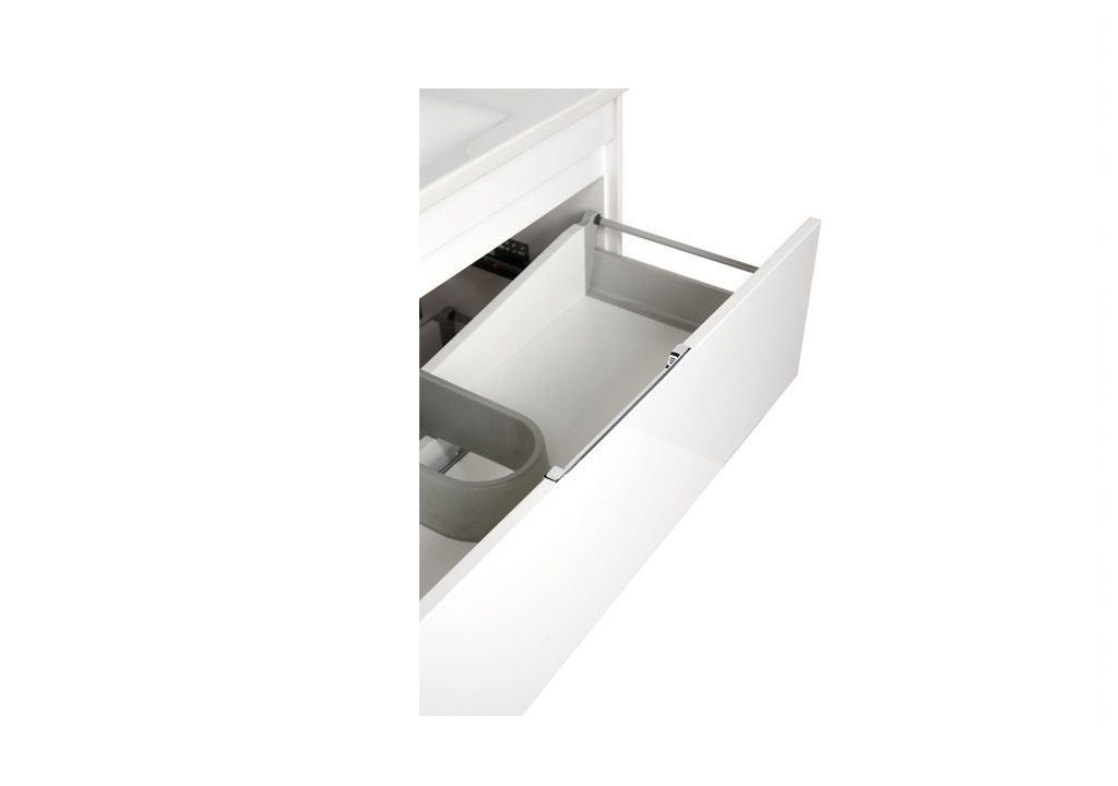 Тумба с раковиной Aquanet Тулон 100 белый 0018339600182321 - Вид №4