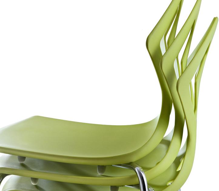 ALMA DESIGN Штабелируемый стул из полипропилена Zahira sun-id-1482145 - Вид №5