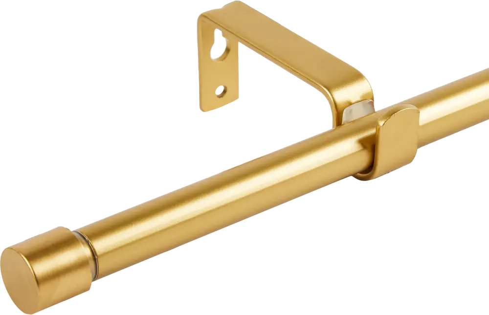 INSPIRE Карниз Цилиндр золотистый для штор 120-210 см 84407262