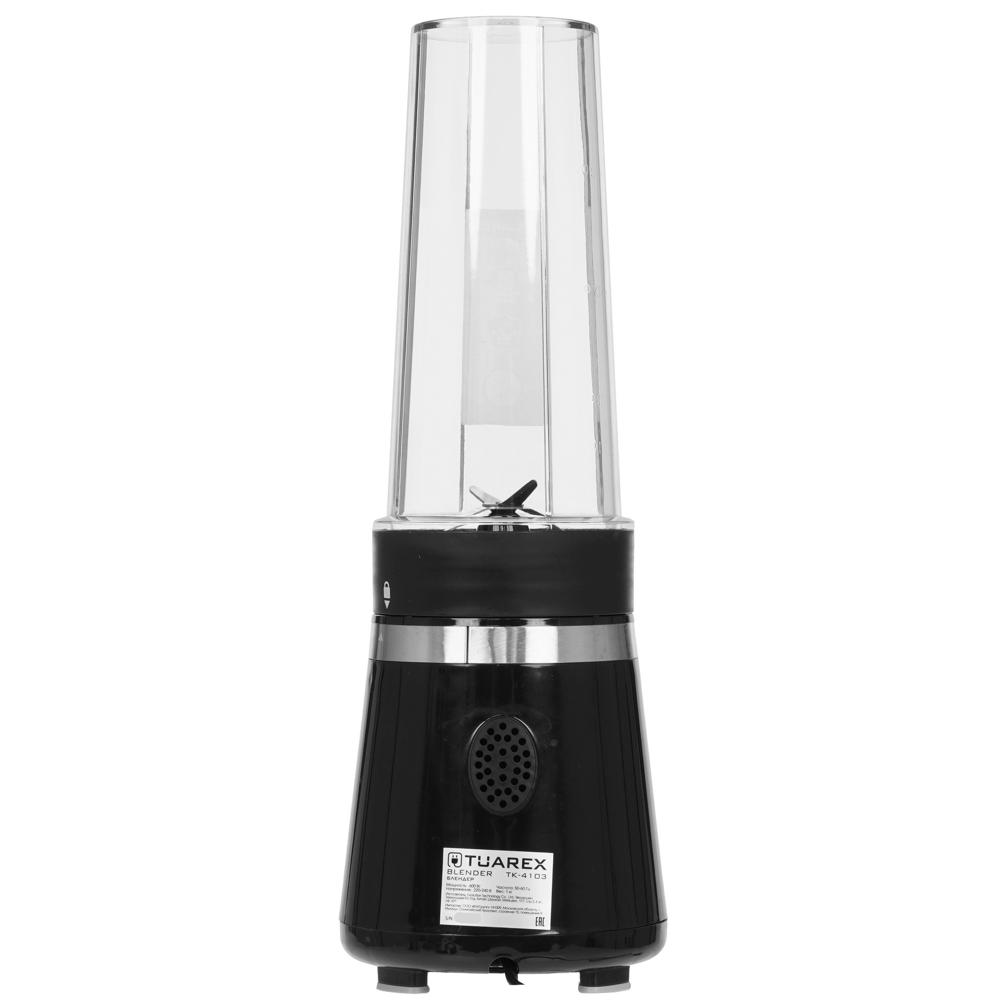 9242898 Блендер стационарный Tuarex TK-4103 черный STDN-0047944 - Вид №4
