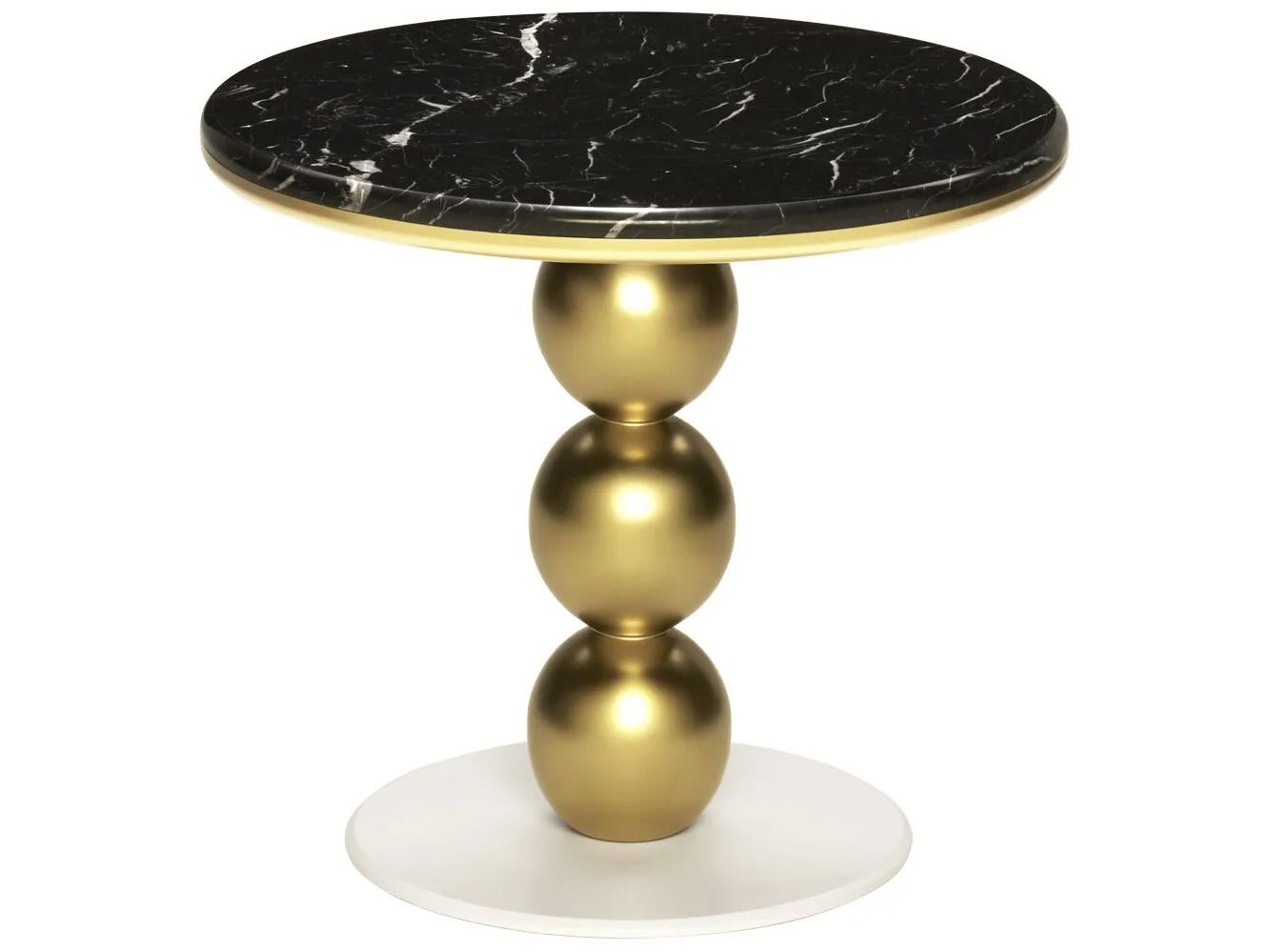 Высокий круглый журнальный столик Vela Arredamenti KRONOS H50 ARCH-00124559