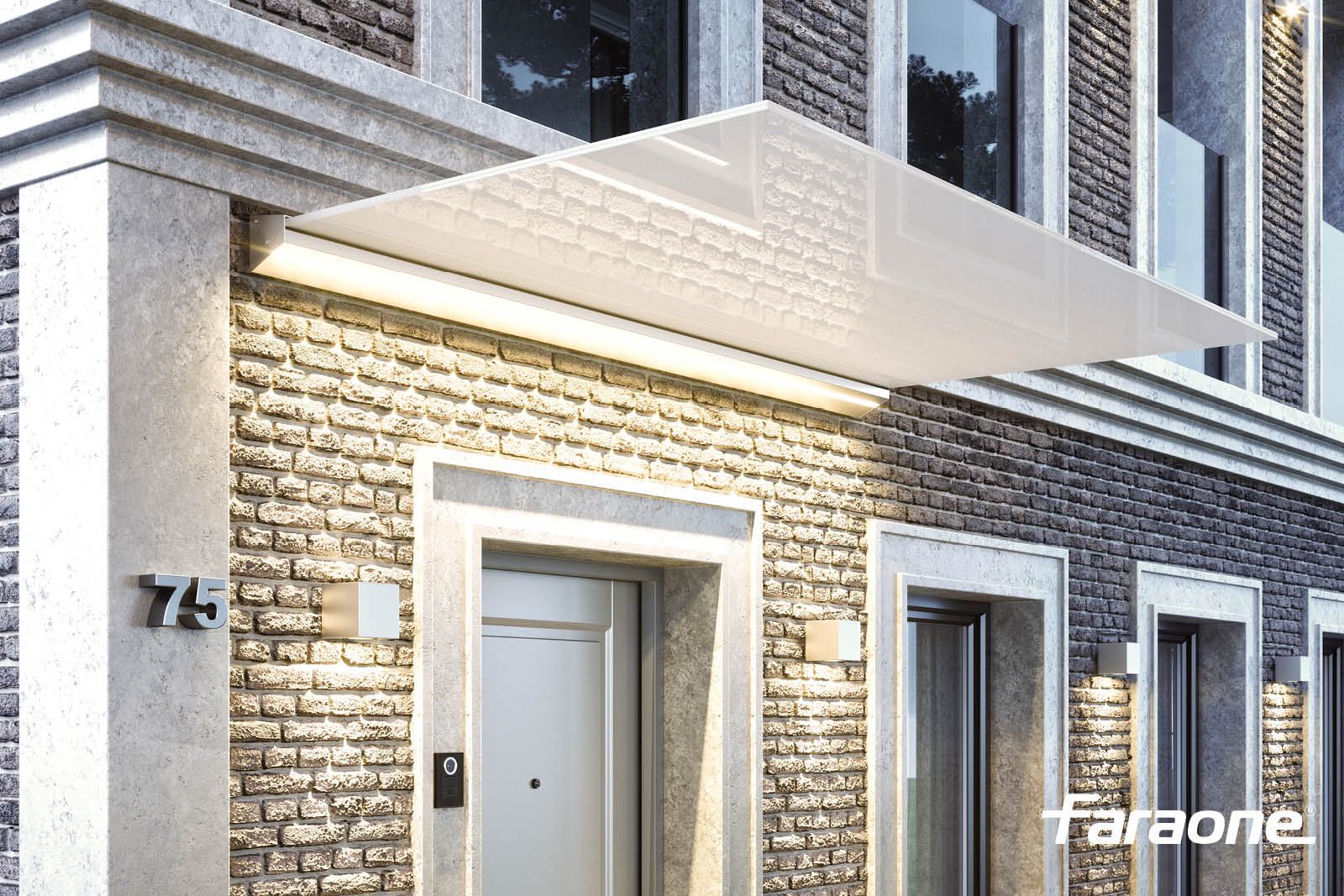 Навес из закаленного стекла FARAONE серия Linea 3 ARCH-00031909 - Вид №6