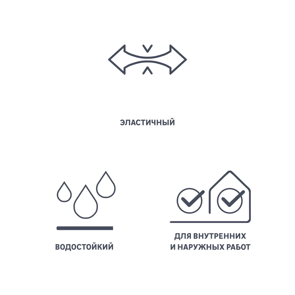 Силиконовый герметик Axton универсальный белый для внутренних и наружных работ 85272189 STLM-0060694 - Вид №3