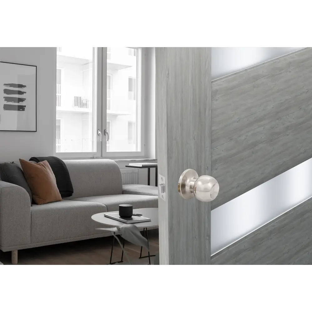 Santreyd Ручка-кноб для межкомнатных дверей с хромированным покрытием 89347014 STLM-1537290 - Вид №8