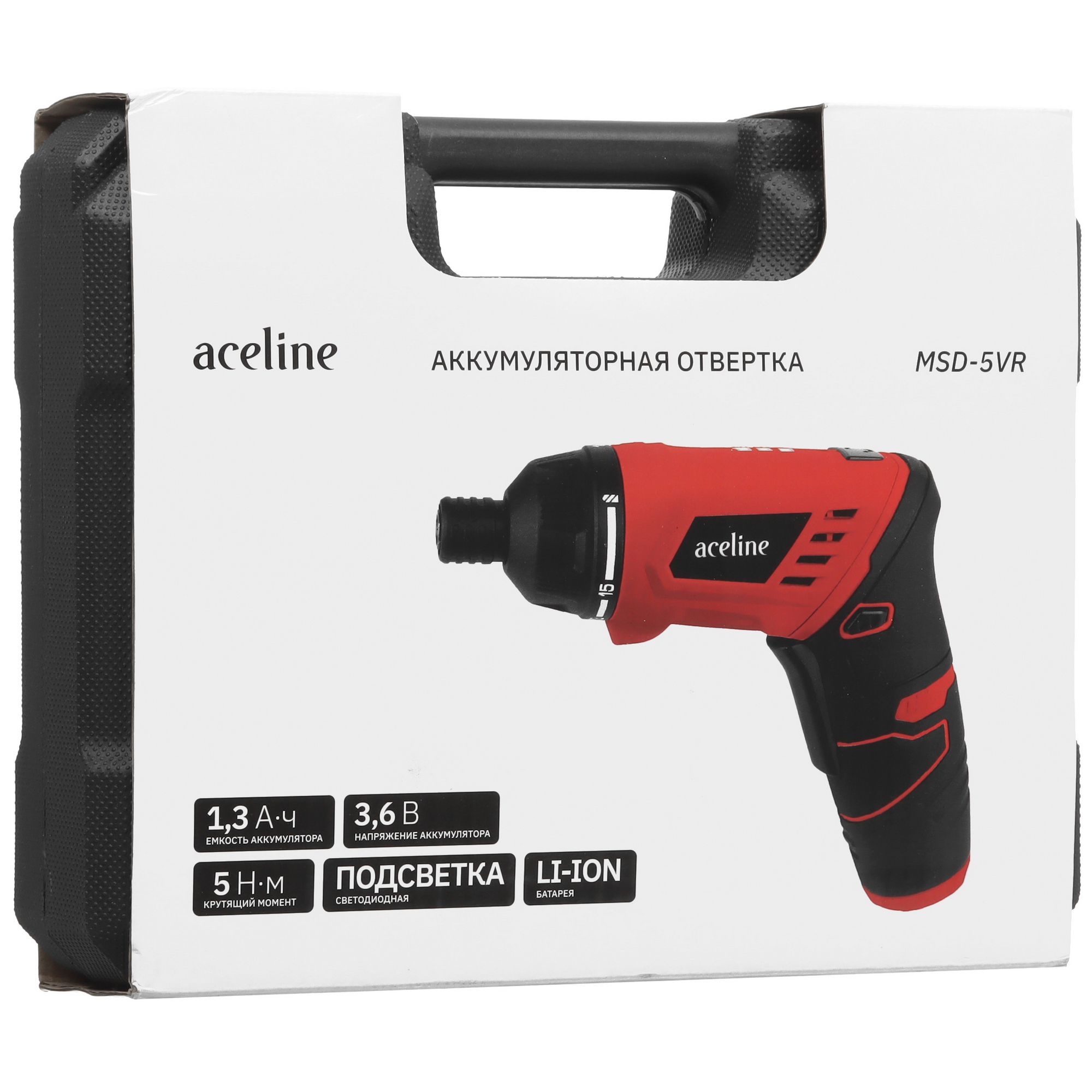 Аккумуляторная отвертка Aceline MSD-5VR 9049672 STDN-0127716 - Вид №15