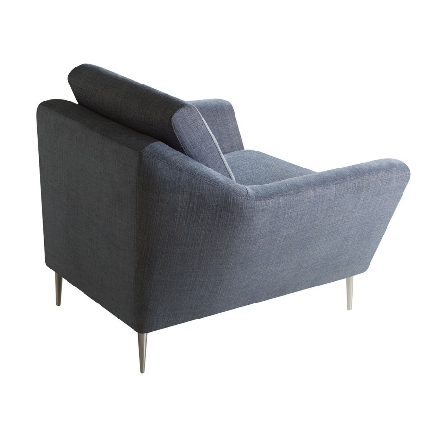 Кресло Agda, голубое Sits S1021 - Вид №4