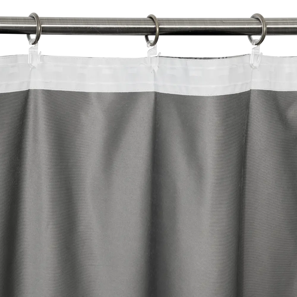 Штора на ленте «Звездный дождь» 200x280 см цвет серый GARDEN STLM-2031880 - Вид №3