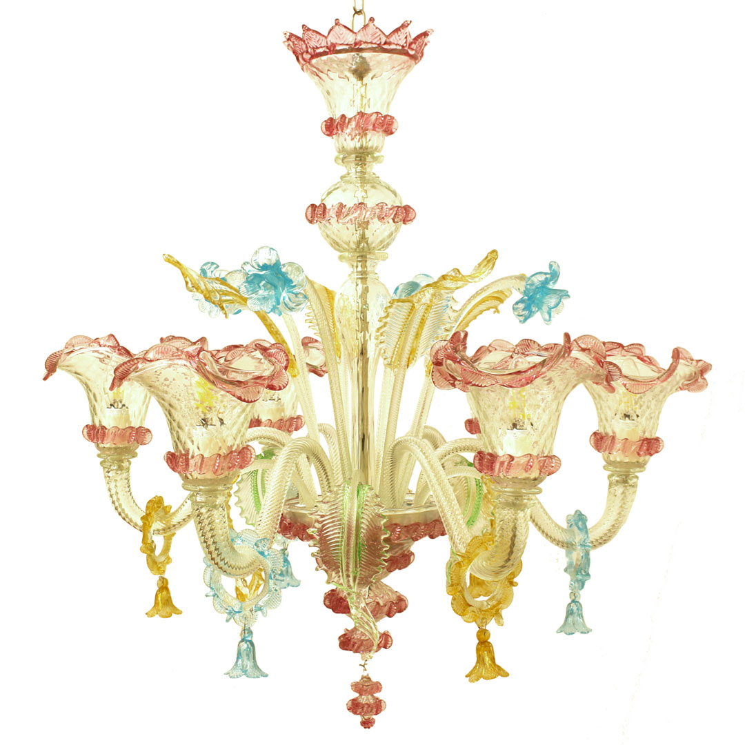 4854 ORIGINALMURANOGLASS Люстра Хрустальные Побеги - Классик - муранское стекло OMG  см CLASSICO - Вид №1