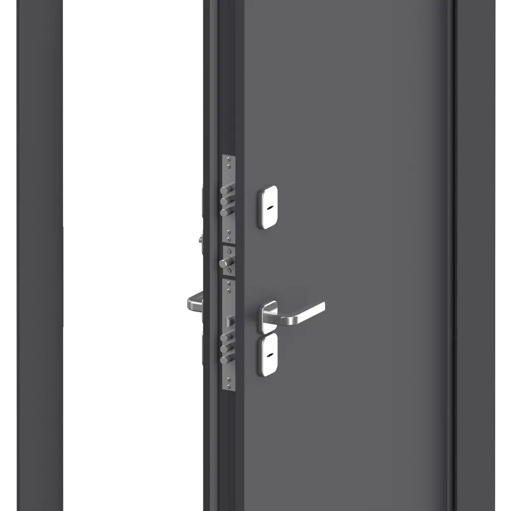 Дверь входная металлическая Термо 88x205 см правая дуб белый DOORHAN STLM-2127653 - Вид №1