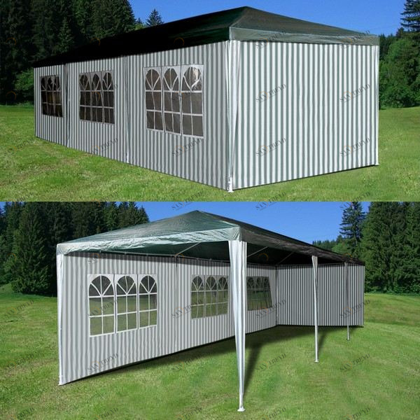 Шатер для отдыха 3х9 м AFM-1045A Green-white AFINA  130476 Белый 