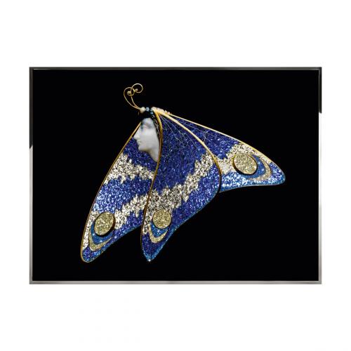 Lady Butterfly Смешанная техника Visionnaire 