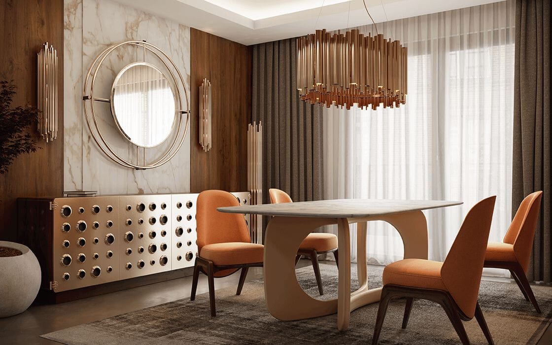 Латунный стол для гостиной Essential Home EERO ARCH-00063724 - Вид №3