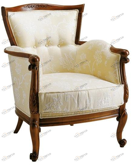 VOLPI Стеганое кресло с подлокотниками Night & day 1151