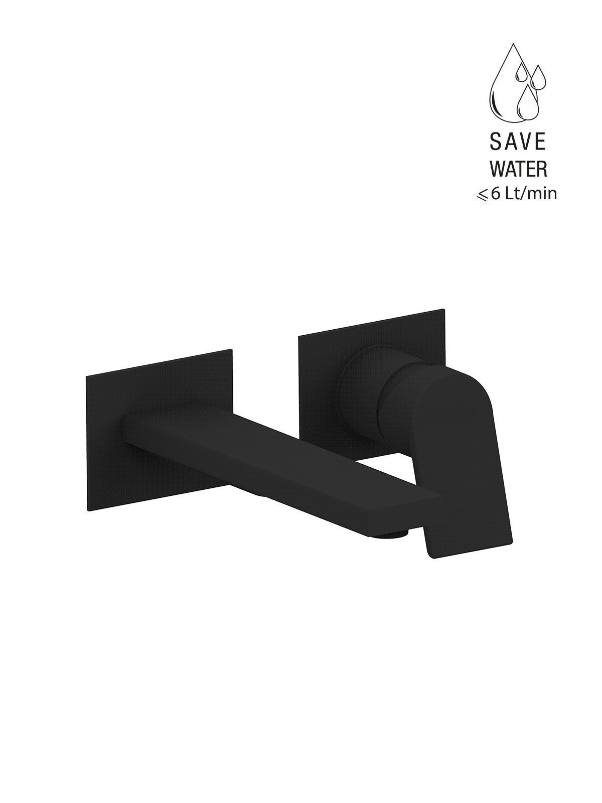 Настенный смеситель для раковины без слива с ограничителем расхода Rubinetterie Frattini Gintonic ARCH-00042556 - Вид №10