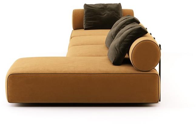 Domkapa Модульный тканевый диван с шезлонгом sun-id-1455511 - Вид №2