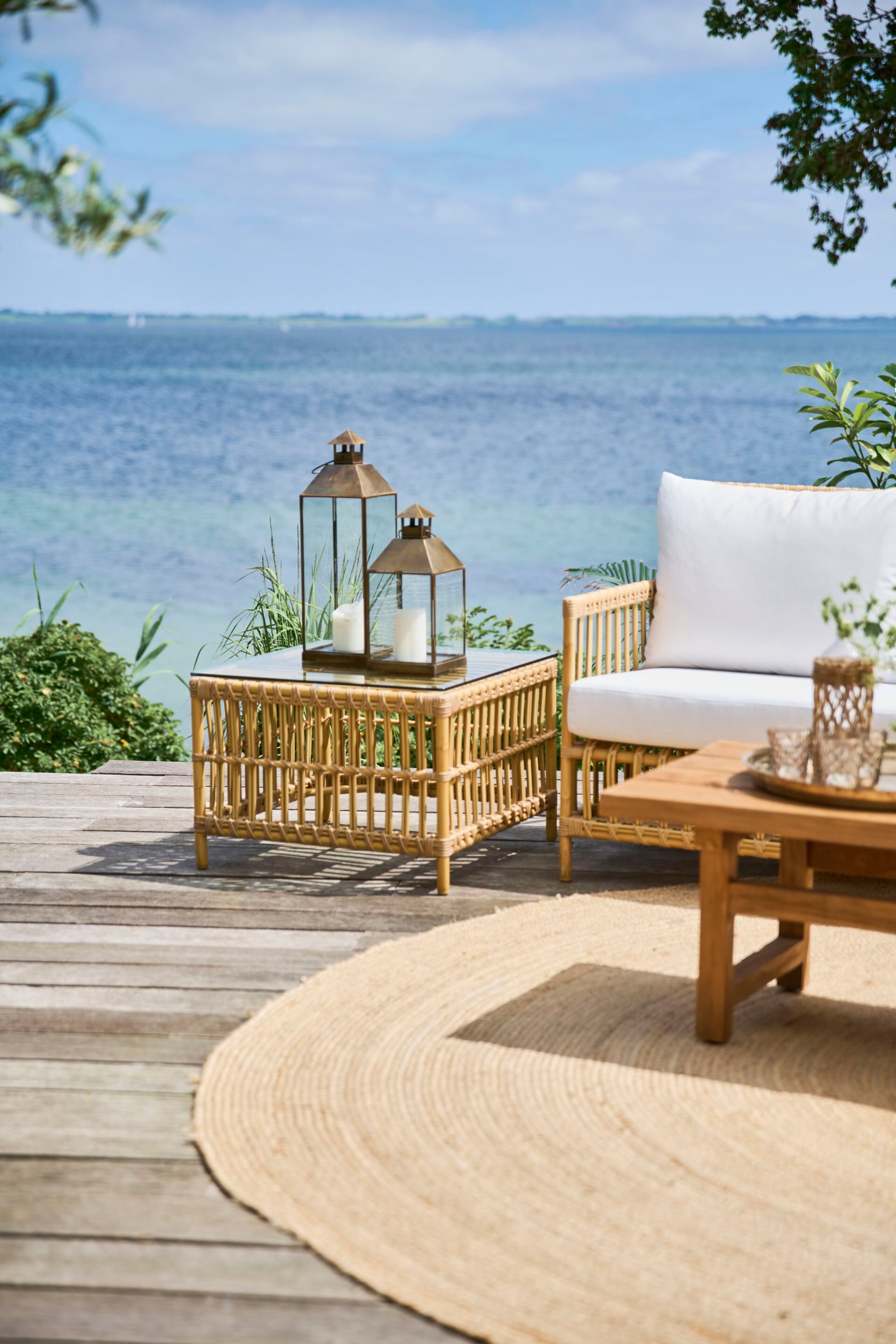 Квадратный стол для сада из Алу-ротанга и ArtFibre Sika Design Exterior ARCH-00144331 - Вид №4