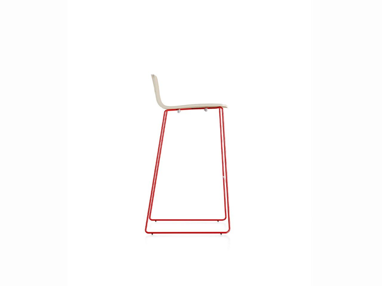 Высокий деревянный табурет с подставкой для ног FREZZA Yo ARCH-00093439 - Вид №2