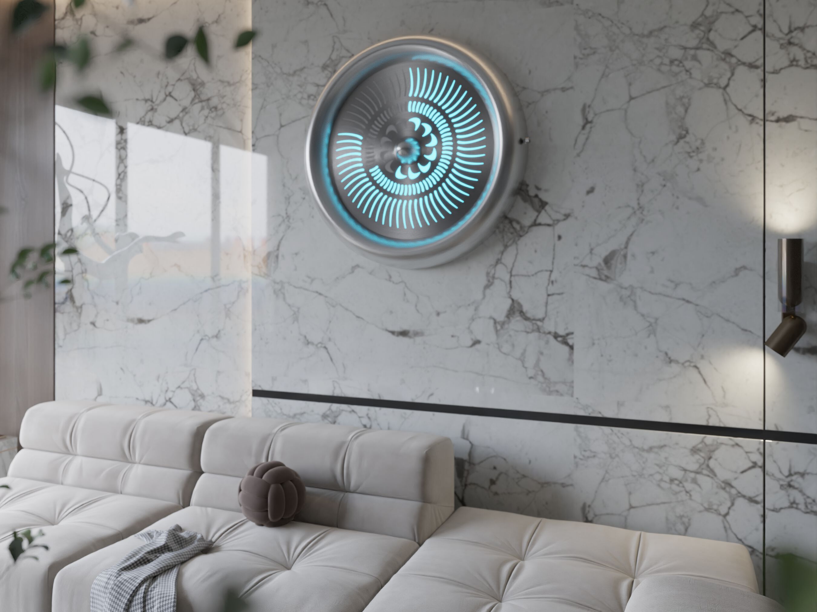 Настенные светодиодные часы LO Contemporary Tempus ARCH-00070870 - Вид №1