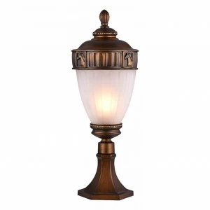 Уличный светильник ландшафтный 58х26х26 см бронза Misslamp 1335-1T FAVOURITE ПОД СТАРИНУ 00-3898586 Белый;бронза