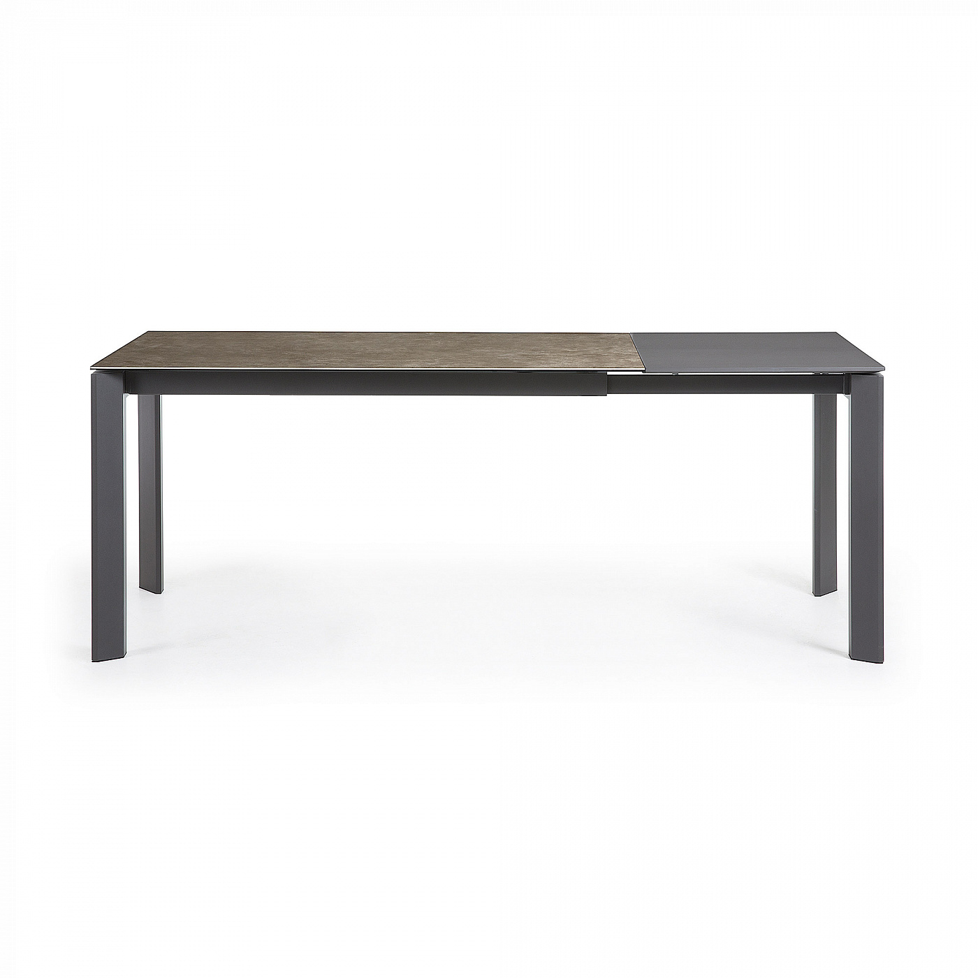 055268 Стол Atta 140 (200) x90 графит керамика La Forma Axis - Вид №5