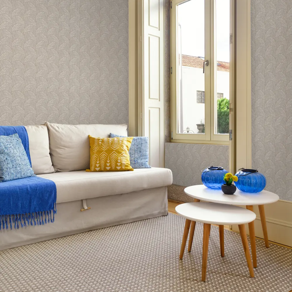 Обои флизелиновые Ateliero Kiyar коричневые 1.06 м 38332-14 STLM-2134513 - Вид №4