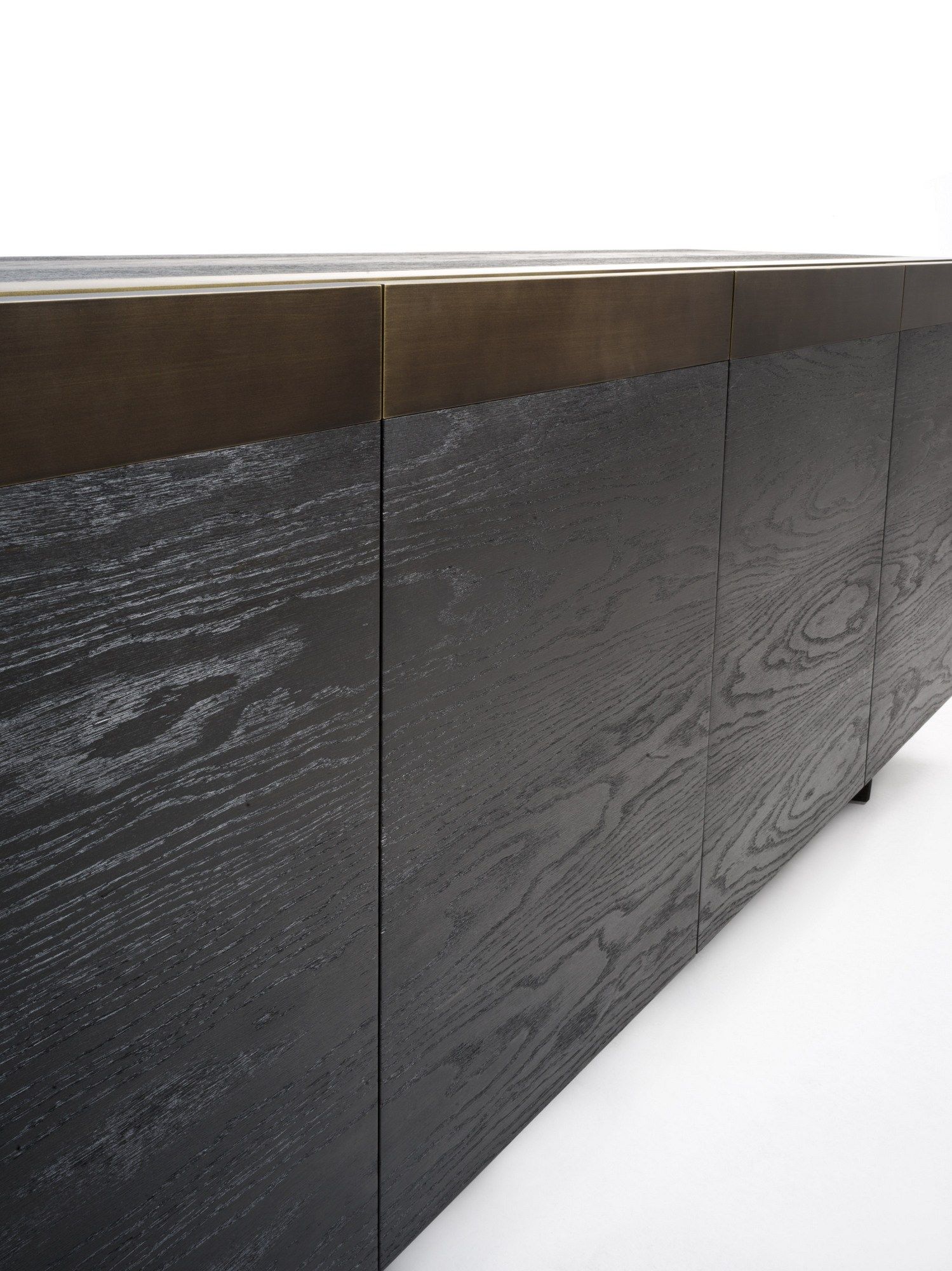 Шкаф из массива дерева и железных вставок Riva 1920 LINEAR ARCH-00023123 - Вид №6