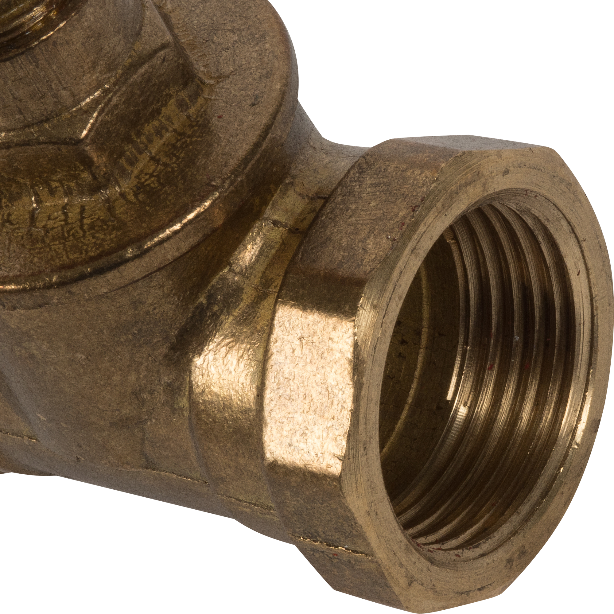 Вентиль запорный БАЗ 1 дюйм латунный для систем водоснабжения 17475678 STLM-0008155 - Вид №3