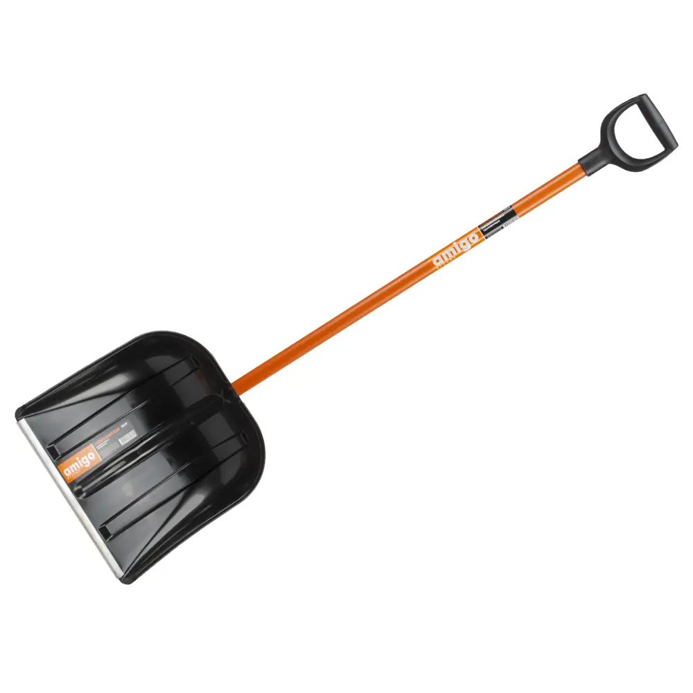 Лопата снеговая Amigo 78019 140 см полипропилен с черенком STLM-2074815 - Вид №1