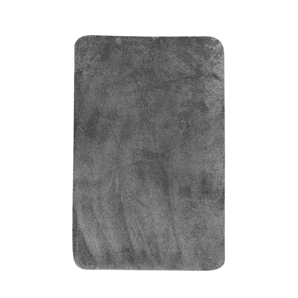 Коврик для ванной LEMER Como — мягкий и влаговпитывающий в сером цвете 89384871 STLM-1569201 - Вид №1