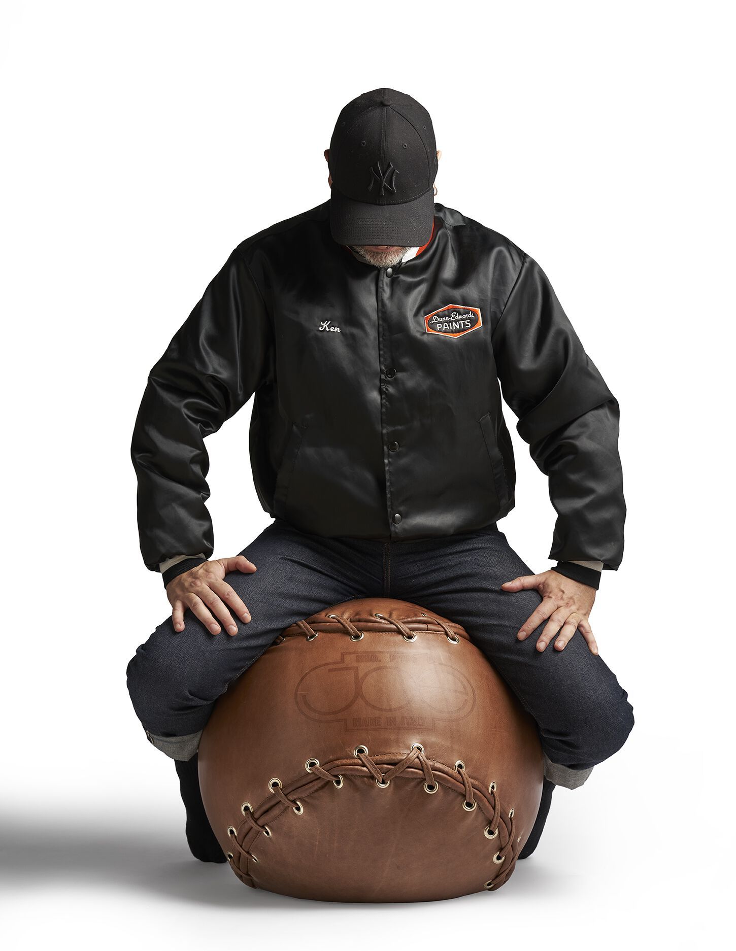 Пуф / кожаная подставка для ног Poltronova Joe ARCH-00020657 - Вид №3