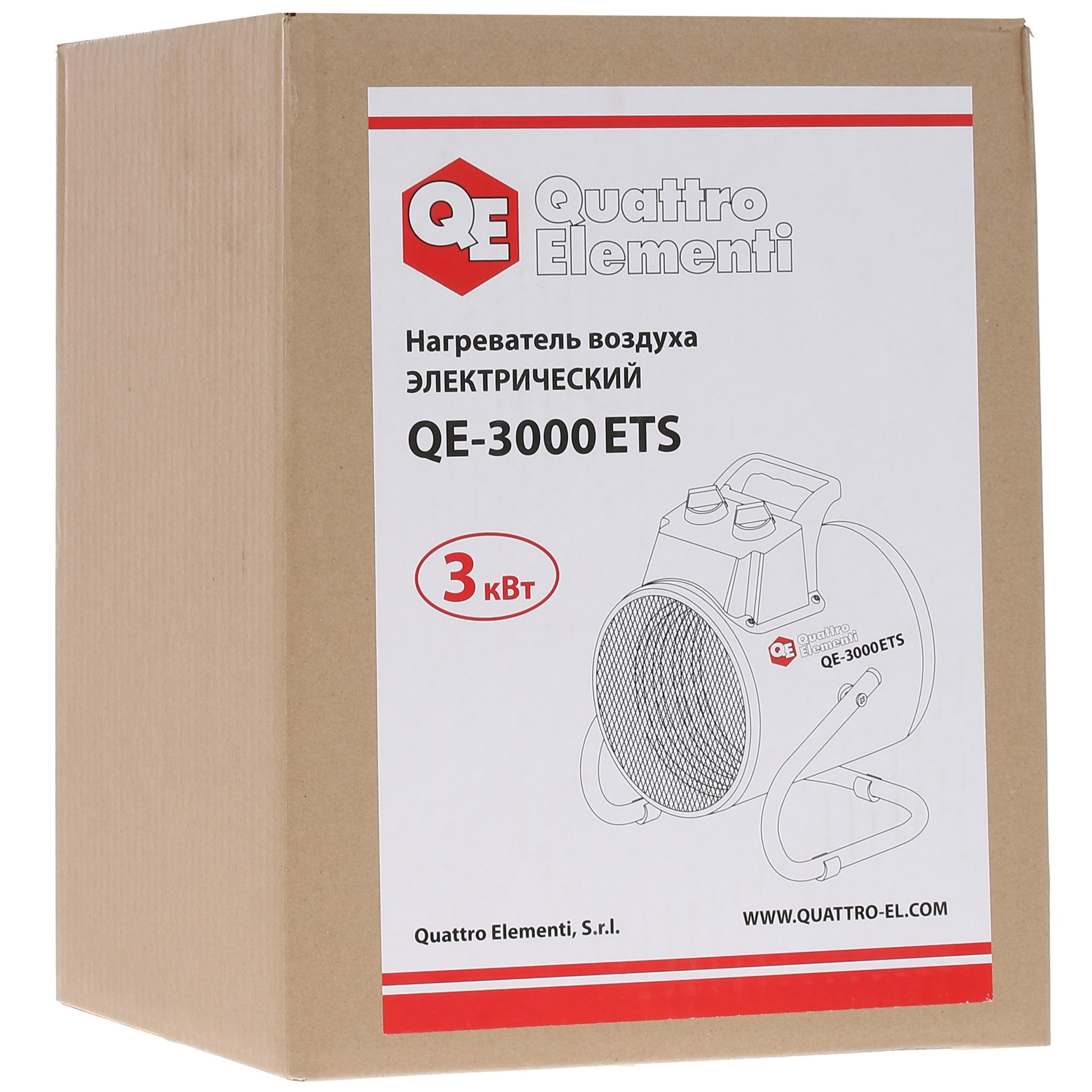 5337503 Тепловая пушка электрическая Quattro Elementi QE-3000 ETS STDN-0039836 - Вид №8