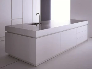 Strato Cucine Кухонный остров в белом стратоколоре Marco gorini