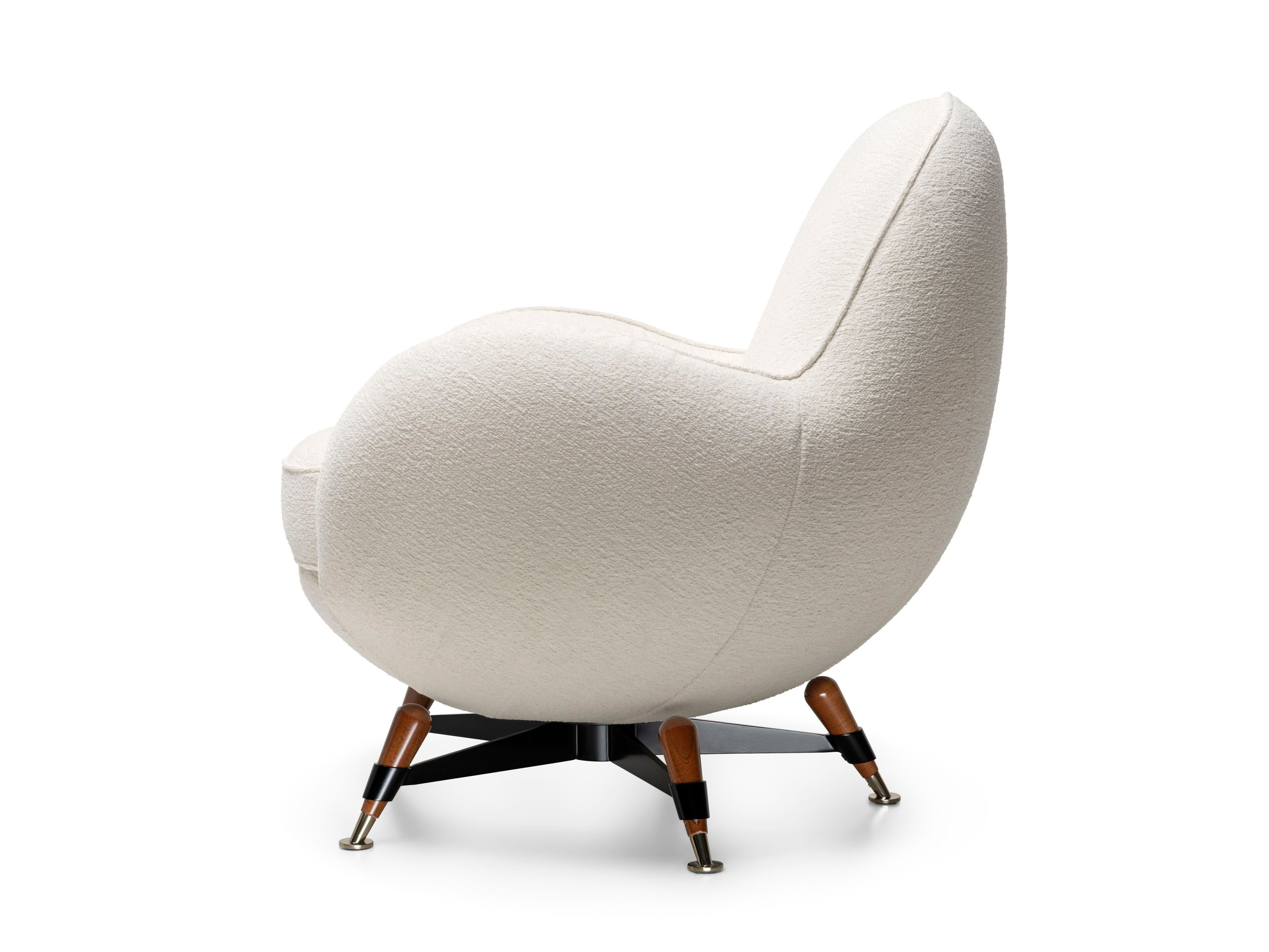 Тканевое кресло с подлокотниками Visionnaire Mercury ARCH-00029635 - Вид №2