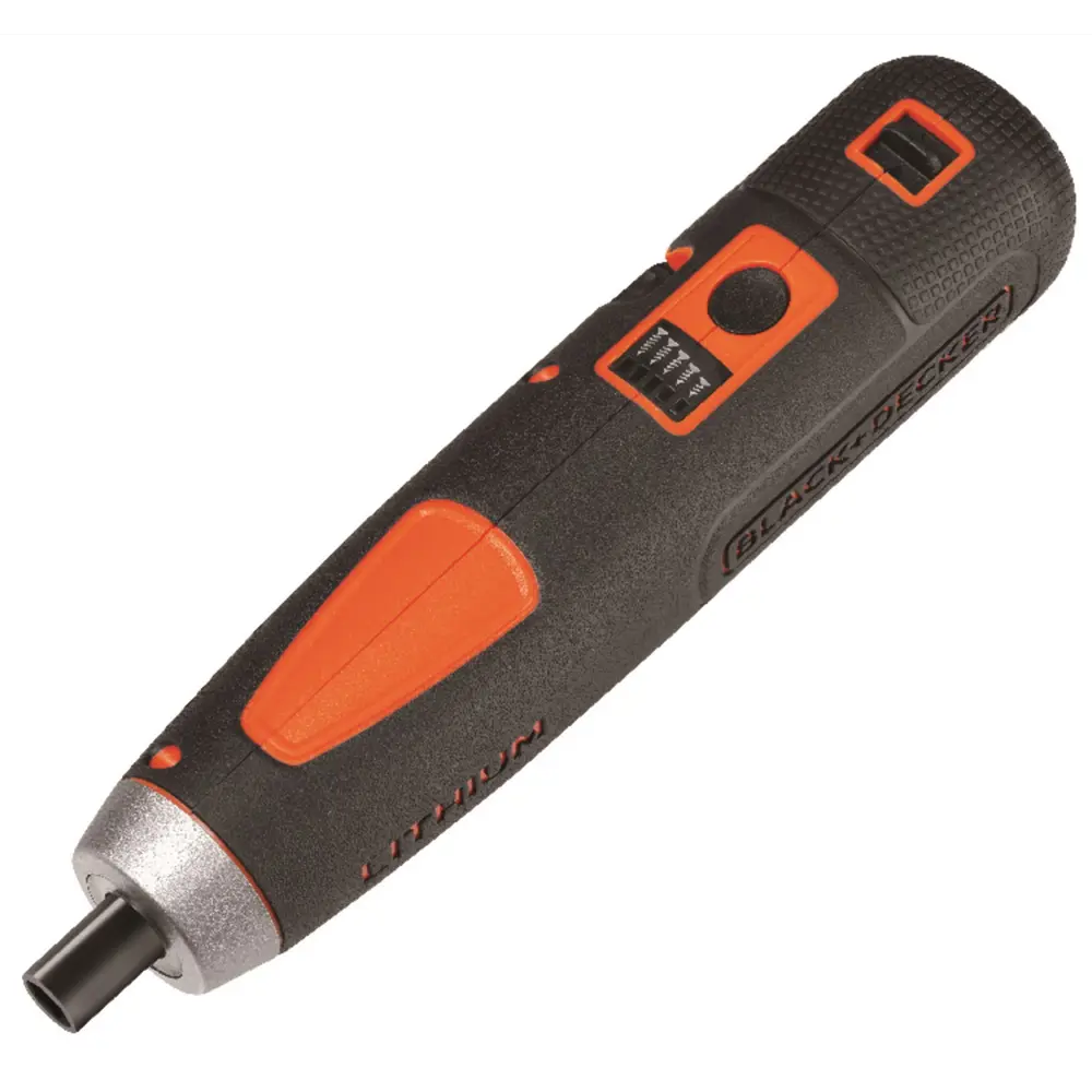 Отвертка аккумуляторная Black&Decker BD40K27-RU, 3.6 В Li-ion 1.5 Ач BLACK + DECKER STLM-2186154