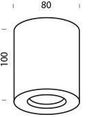 GESSO Потолочный светильник из гипса  650t  - Вид №2