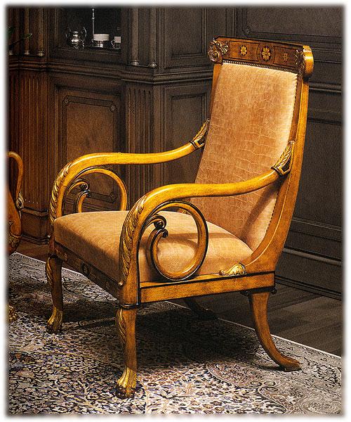 Кресло  EZIO BELLOTTI 5653 Platinum