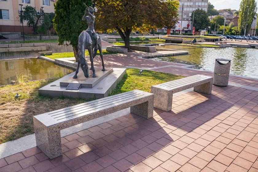 ENCHO ENCHEV - ETE Бетонная скамейка без спинки sun-id-1388561 - Вид №6