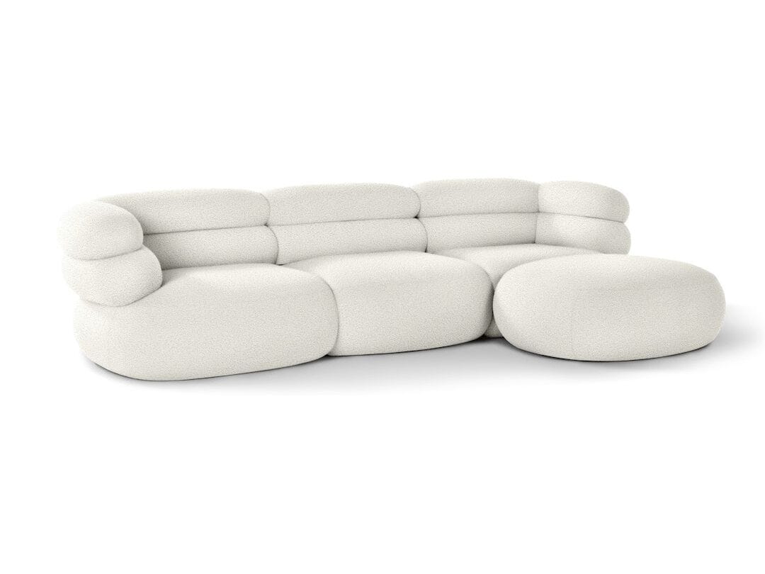 Модульный тканевый диван с полуостровом на 3 места Knoll Biboni ARCH-00052905 - Вид №13