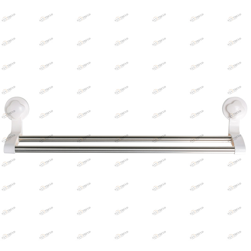 Полотенцедержатель трубчатый 2-ой 55 см Grampus ПЛАСТИК GR7078